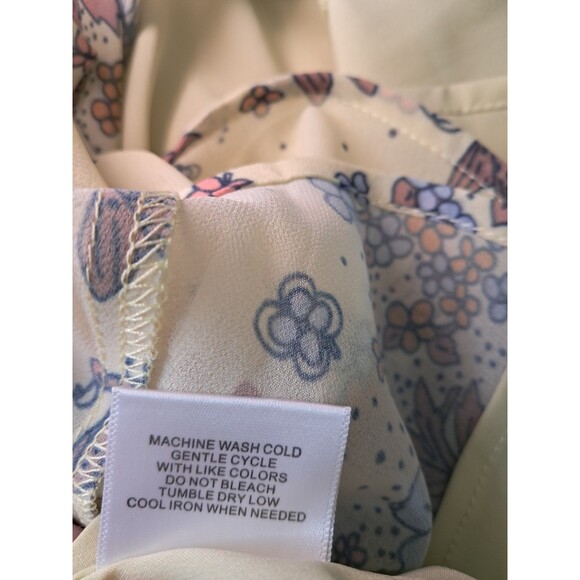 ModCloth You're Flowing Places Maxi Dress $129 Yellow Floral Lined Size 0 NWT - Picture 12 of 12